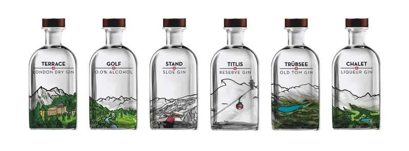 TITLIS Gin Collection — Gin-Kollektion